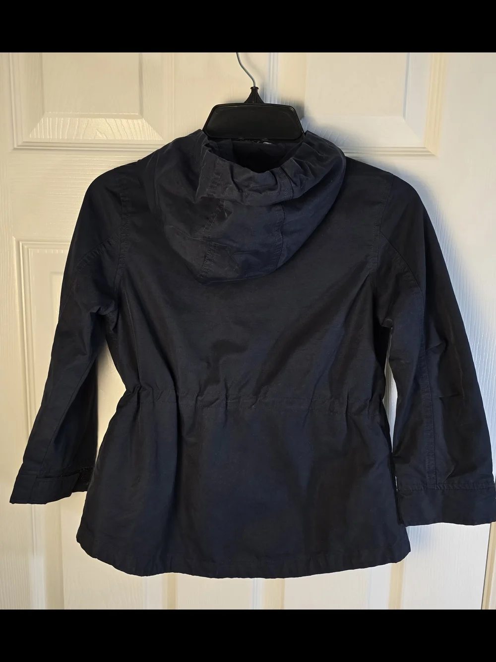 Kids Ralph Lauren Navy Blue Hooded Windbreaker Preppy Luxury